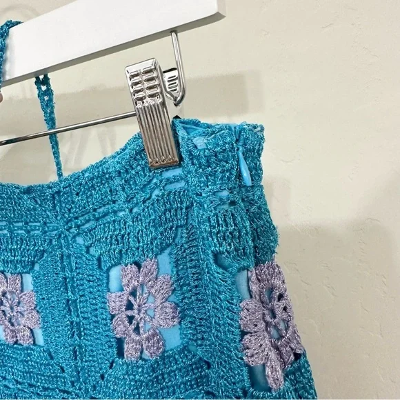 Lisa Maree You Are Now Midi Skirt in Turquoise - Picture 8 of 13